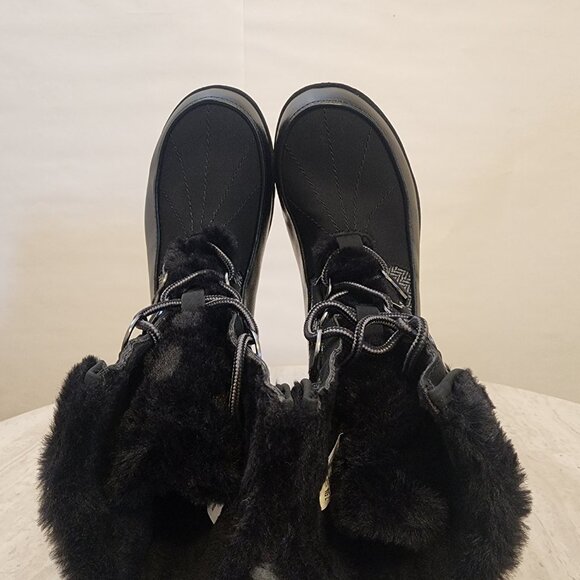 JBU Boots Woman's Faux Fur Herringbone Weather Ready Southgate Chunky Lu - C027 - Picture 5 of 6